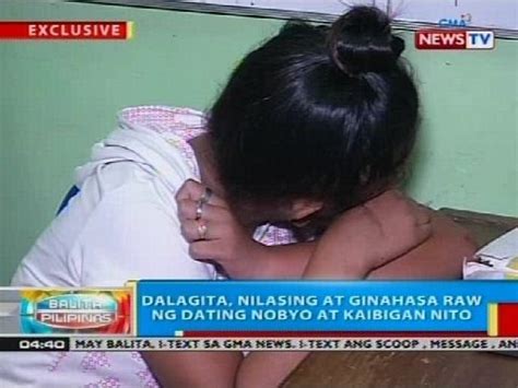 nilasing at kinantot|Dalagita, nilasing muna bago ni.
